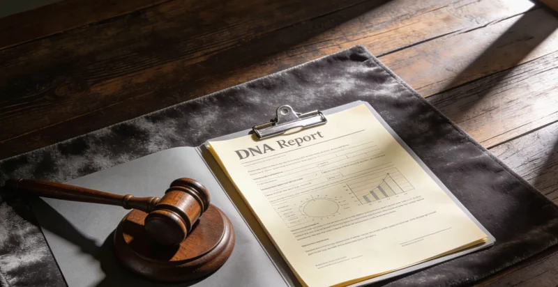 医生正在向患者家属清晰解读基因