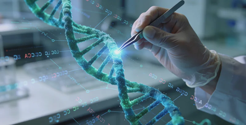 文山州医院病理科医生在进行基因