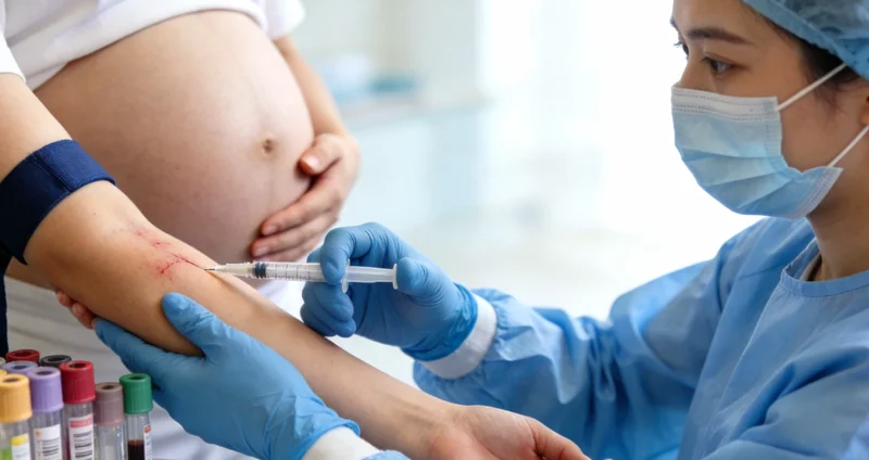 专业实验室内的精密检测仪器工作