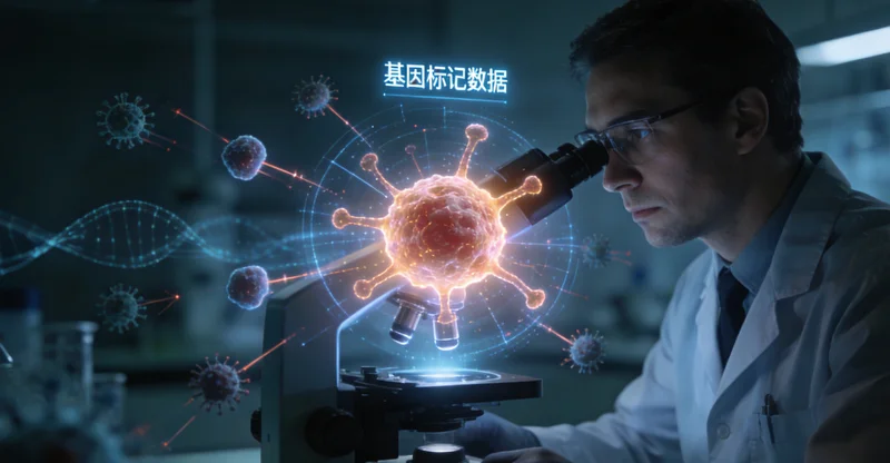 大理市民在医院进行基因检测抽血