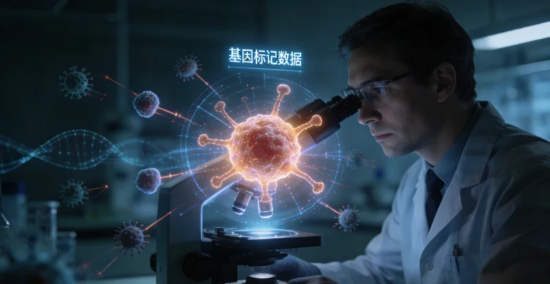 惠州护士为儿童进行基因检测微量