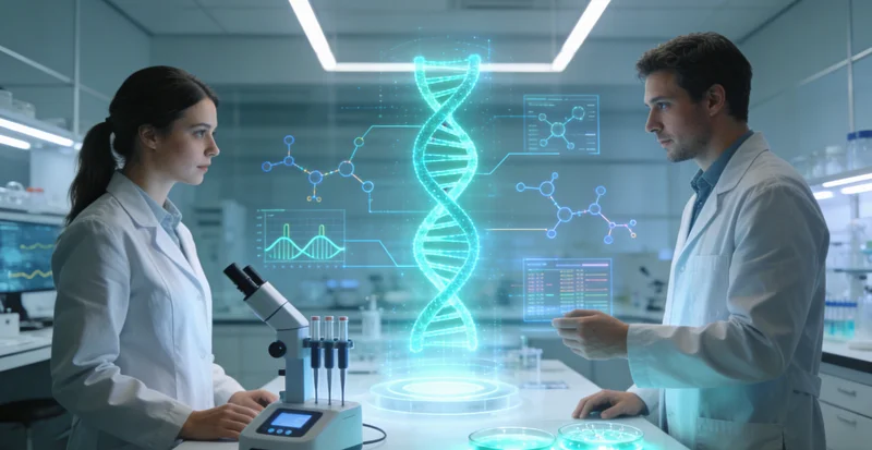 青岛市民在医院进行基因检测血液