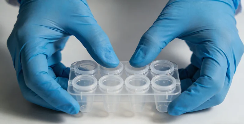 在生物安全柜内进行样本的核酸提