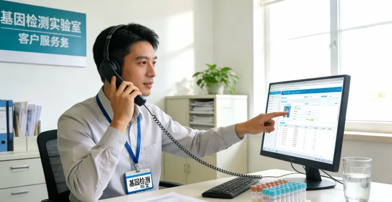 临夏遗传分析师向家庭解读基因检