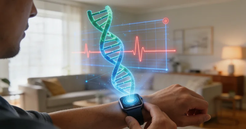 衢州市民阅读基因检测报告并与专