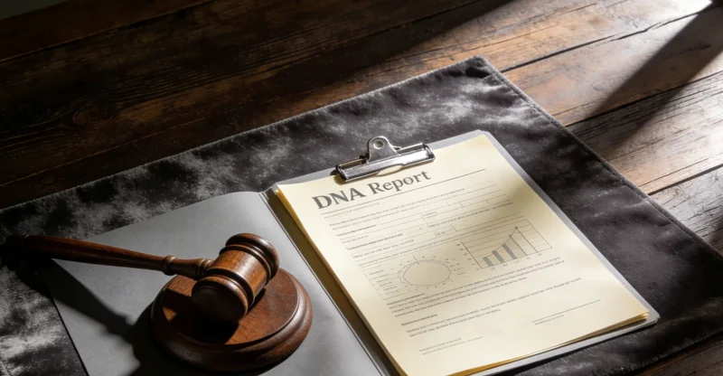 医生与家属沟通检测报告内容的温