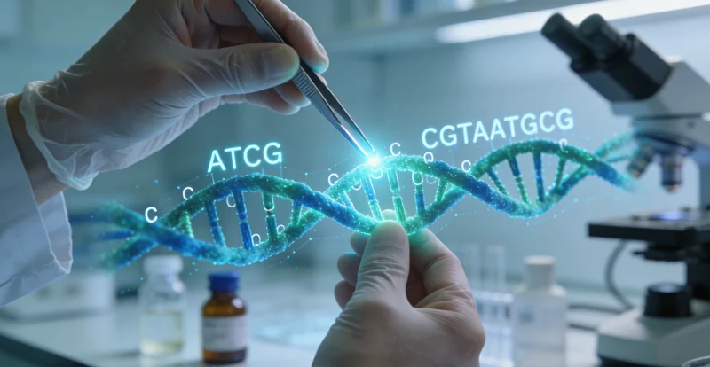 贺州医院采血进行基因检测示意