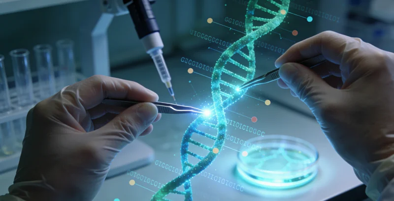 张家口家庭在医生指导下查看基因