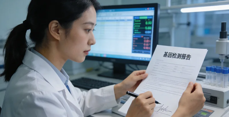 广元专业人士解读基因检测报告