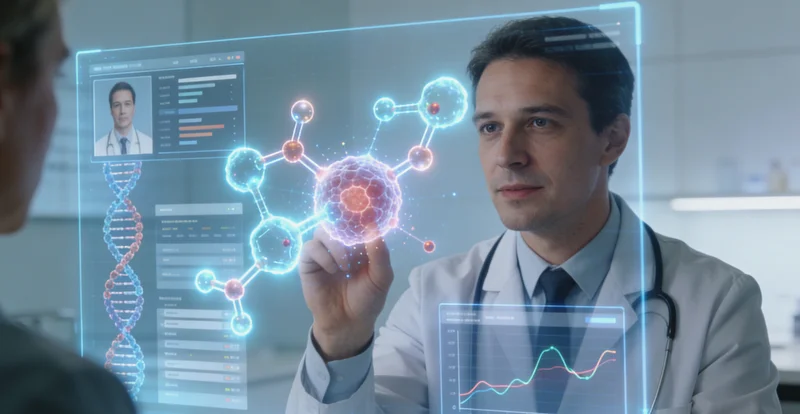 清镇家庭与遗传咨询师共同查看基