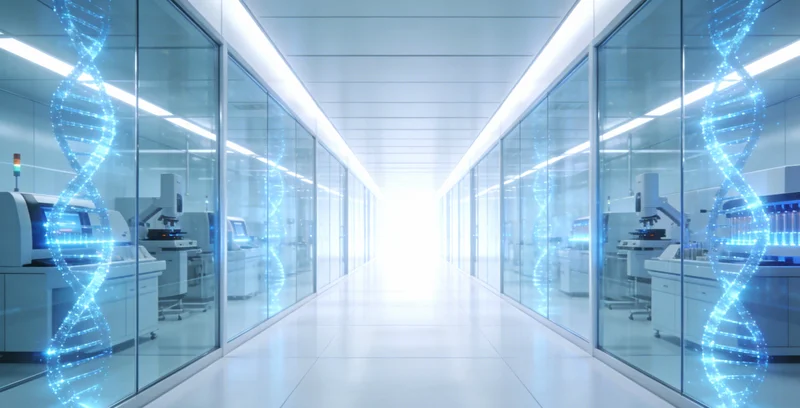 一位患者看着一份阴性的常规血培