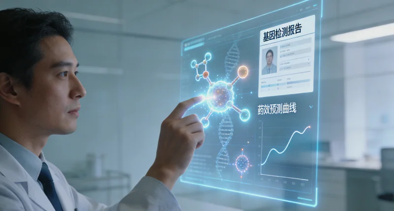 牡丹江医院基因检测采血现场