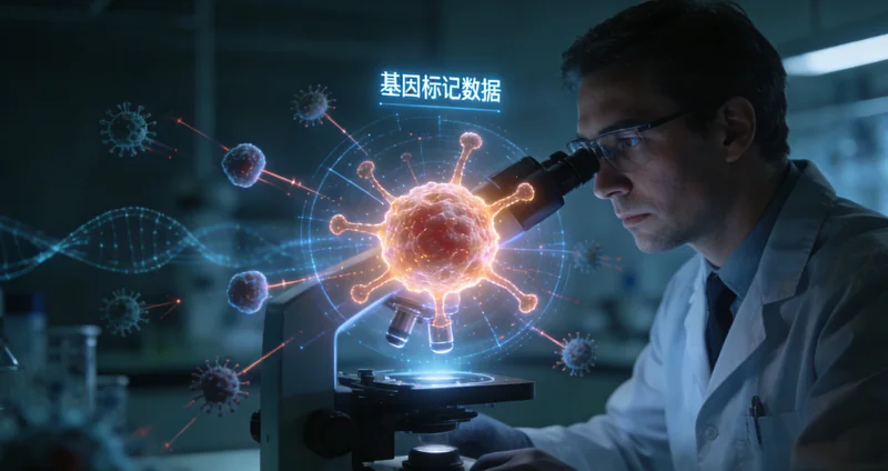 专业实验室进行高通量基因测序分