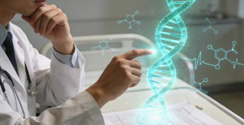 合肥家庭与遗传咨询师共同查看解