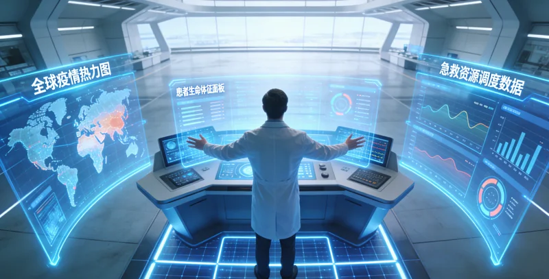 荆门医生为家庭进行遗传咨询场景