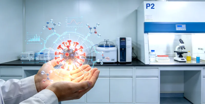 大石桥家庭与医生共同查看基因检