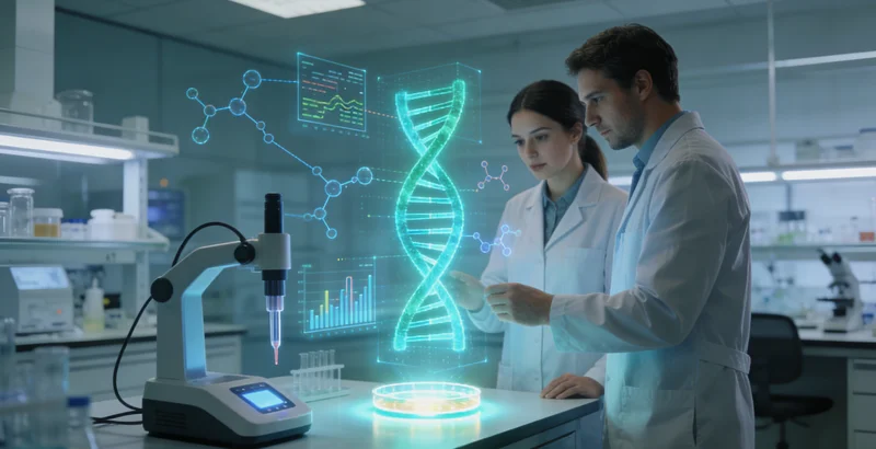 乌兰察布市民在医院进行遗传咨询