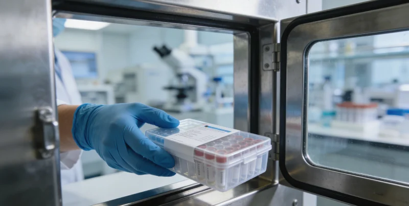 万核基因检测报告示例页面,展示