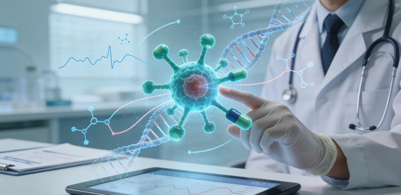 洛阳患者在医院进行遗传咨询场景