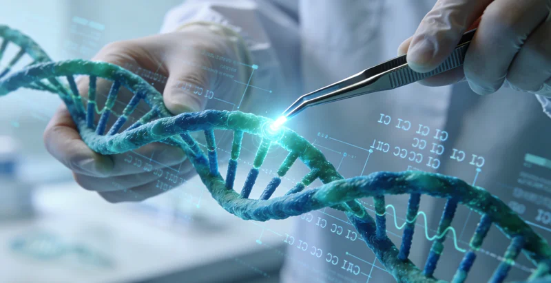 现代化基因检测实验室进行样本分