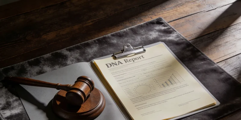 医生在病房与家属沟通,手中拿着