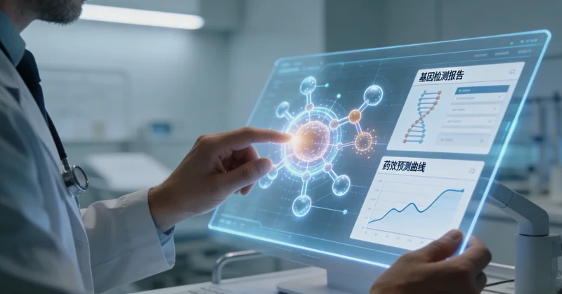 昭通地区基因检测实验室内部工作