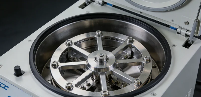 实验室内技术人员操作精密仪器进