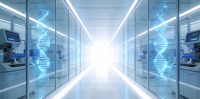 示意图展示传统PCR与多重PC