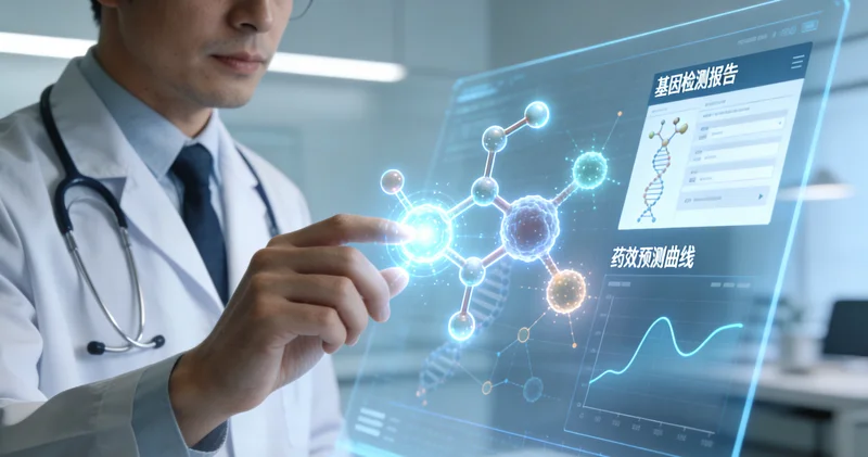 乌海市民在医院进行遗传咨询与抽