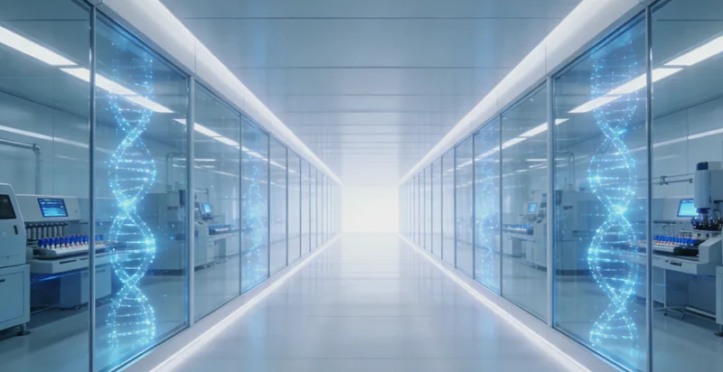 医生与患者家属沟通基因检测报告