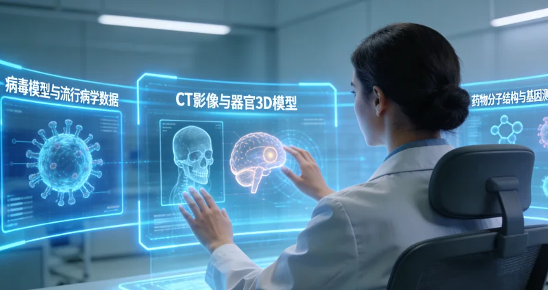 大连医院医生向家长解释基因检测