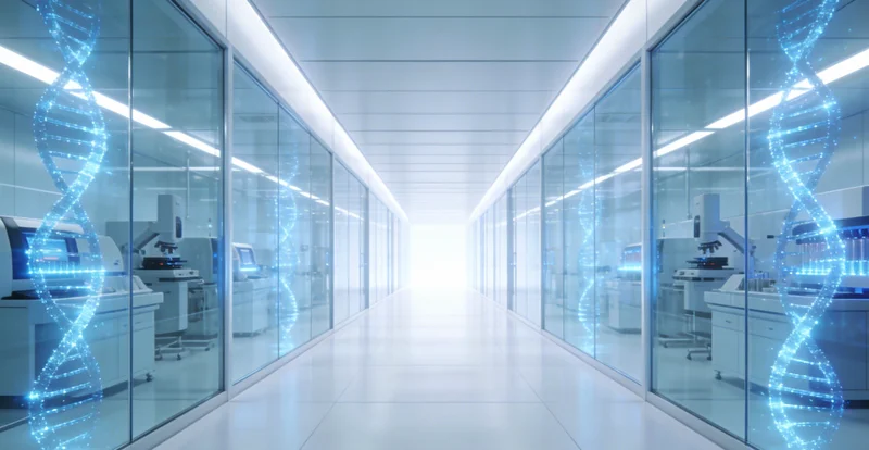 一份清晰的医学检测报告局部特写