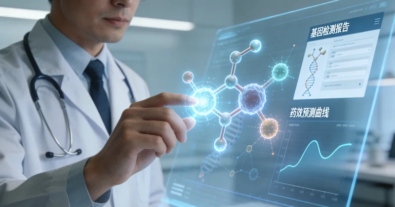 象征希望与科学的基因报告解读