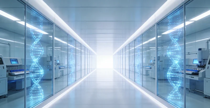 医生与遗传咨询师正在共同讨论基