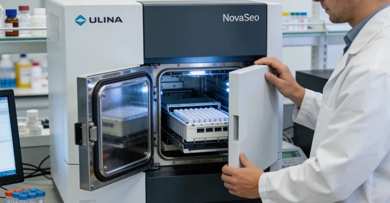 武汉医院基因检测实验室内部工作