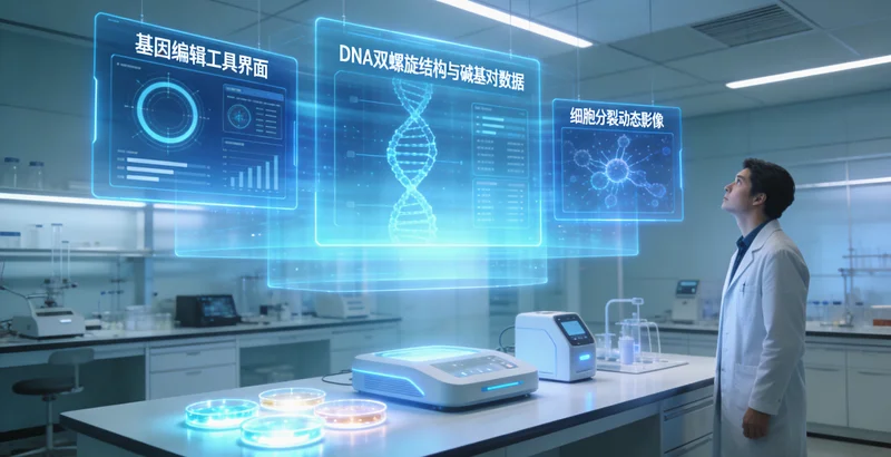 广元家庭在医院进行遗传咨询场景