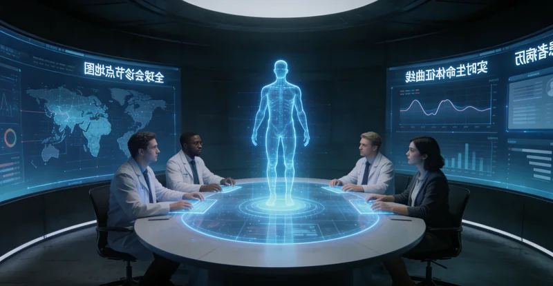 仪征家庭进行遗传咨询场景