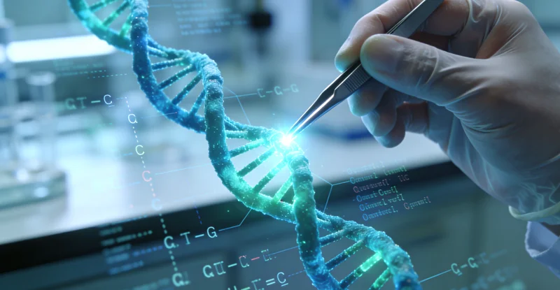 高通量基因测序实验室工作场景