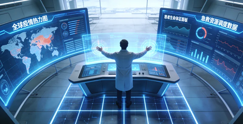 高通量基因测序实验室工作场景