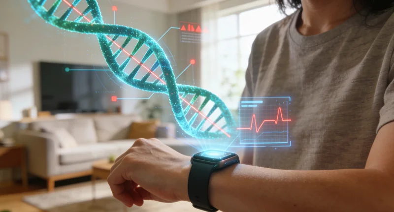 威海市民进行基因检测采样场景