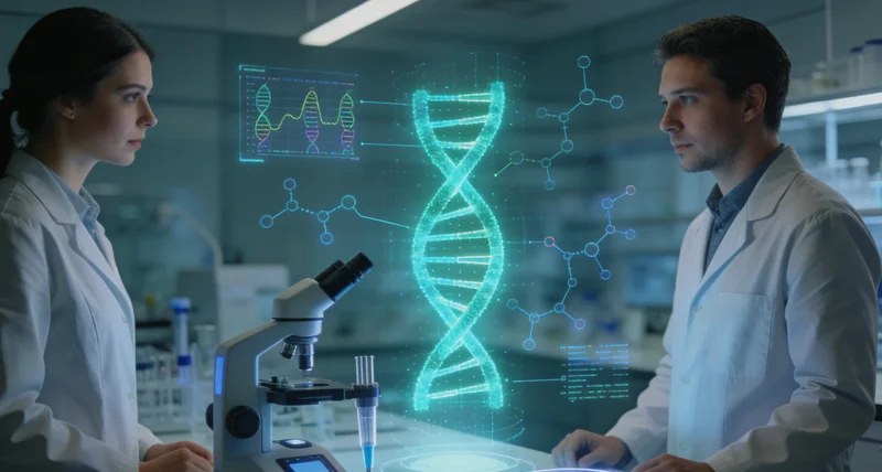 珠海家庭在进行遗传咨询场景