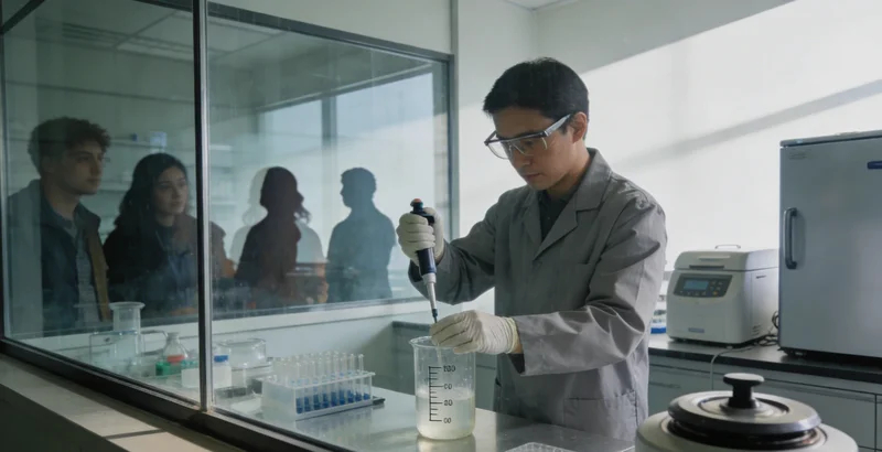 实验室中正在运行的高通量基因测