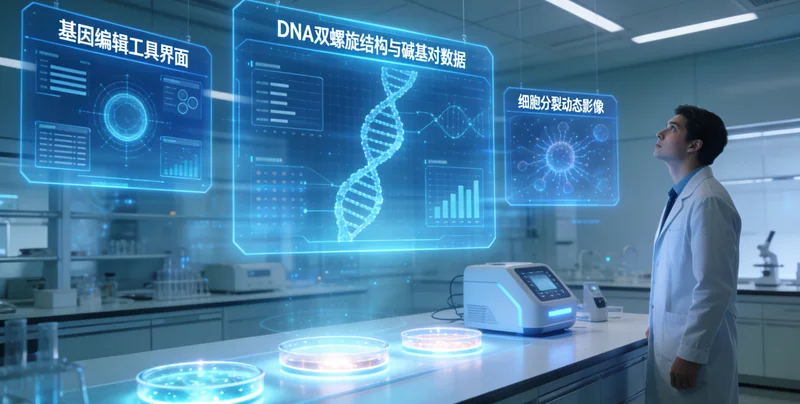 兴安盟家庭与医生共同查看基因检