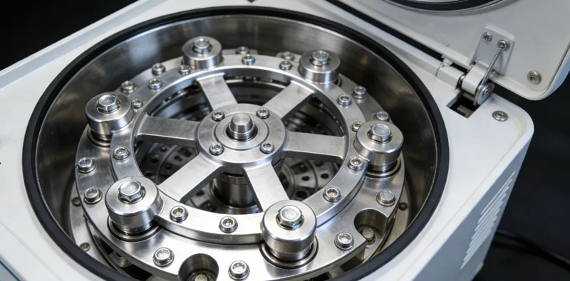 专业人员在实验室内进行基因检测