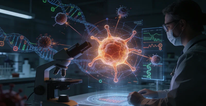 运城胰腺癌MRD检测原理示意图