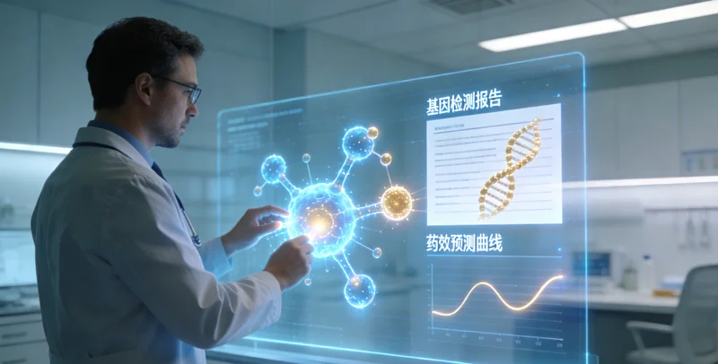 盘锦医生为居民解读基因检测报告