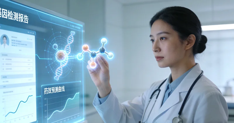 马鞍山家庭与医生共同查看基因检