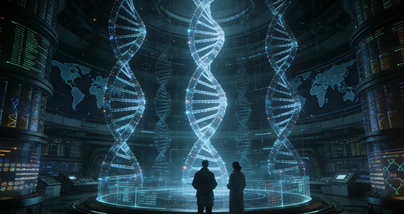 重庆基因检测实验室内部工作场景