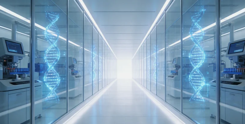 一位医生正在电脑前查看清晰的m