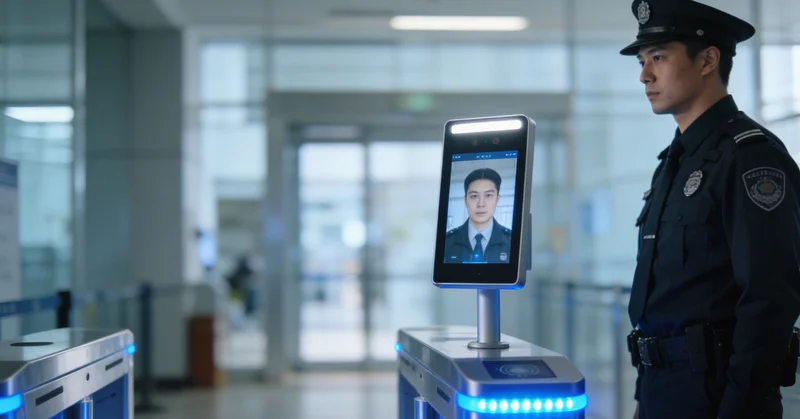 医生在诊室内与持续发热的患者及